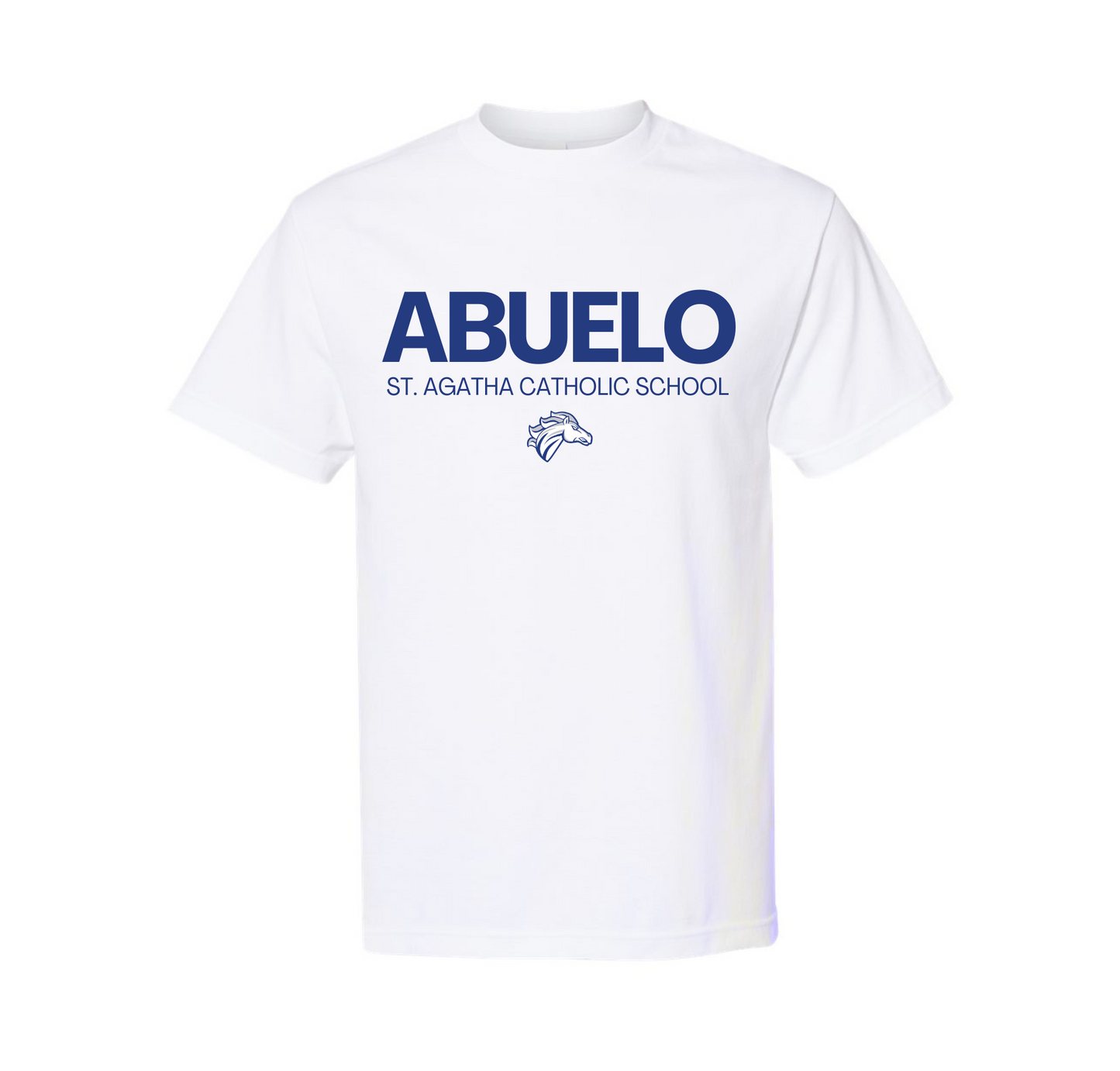 St. Agatha Abuelo T-Shirt, White