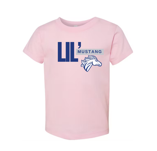Lil' Mustang Youth T-Shirt, Pink