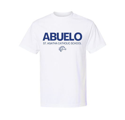 St. Agatha Abuelo T-Shirt, White