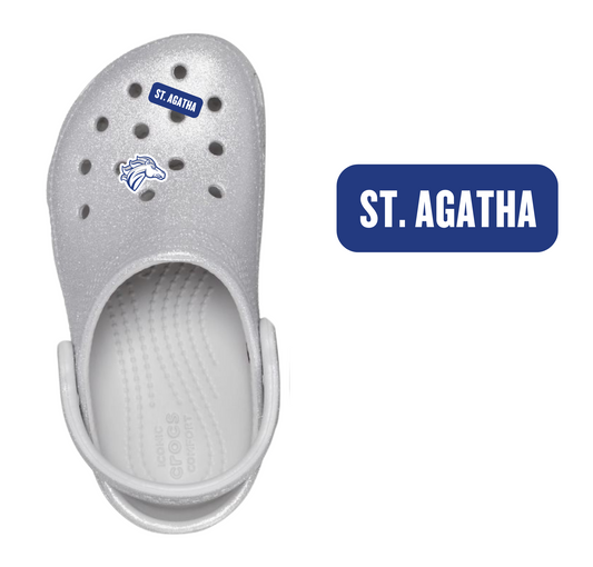 St. Agatha Shoe Charm