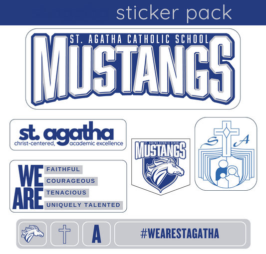 Mustangs Sticker Pack