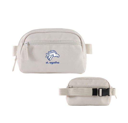 Mustangs Fanny Pack, Cream