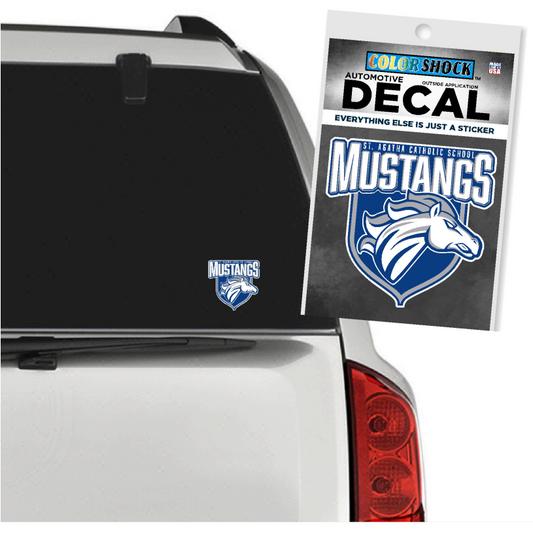 Mustangs Car Decal